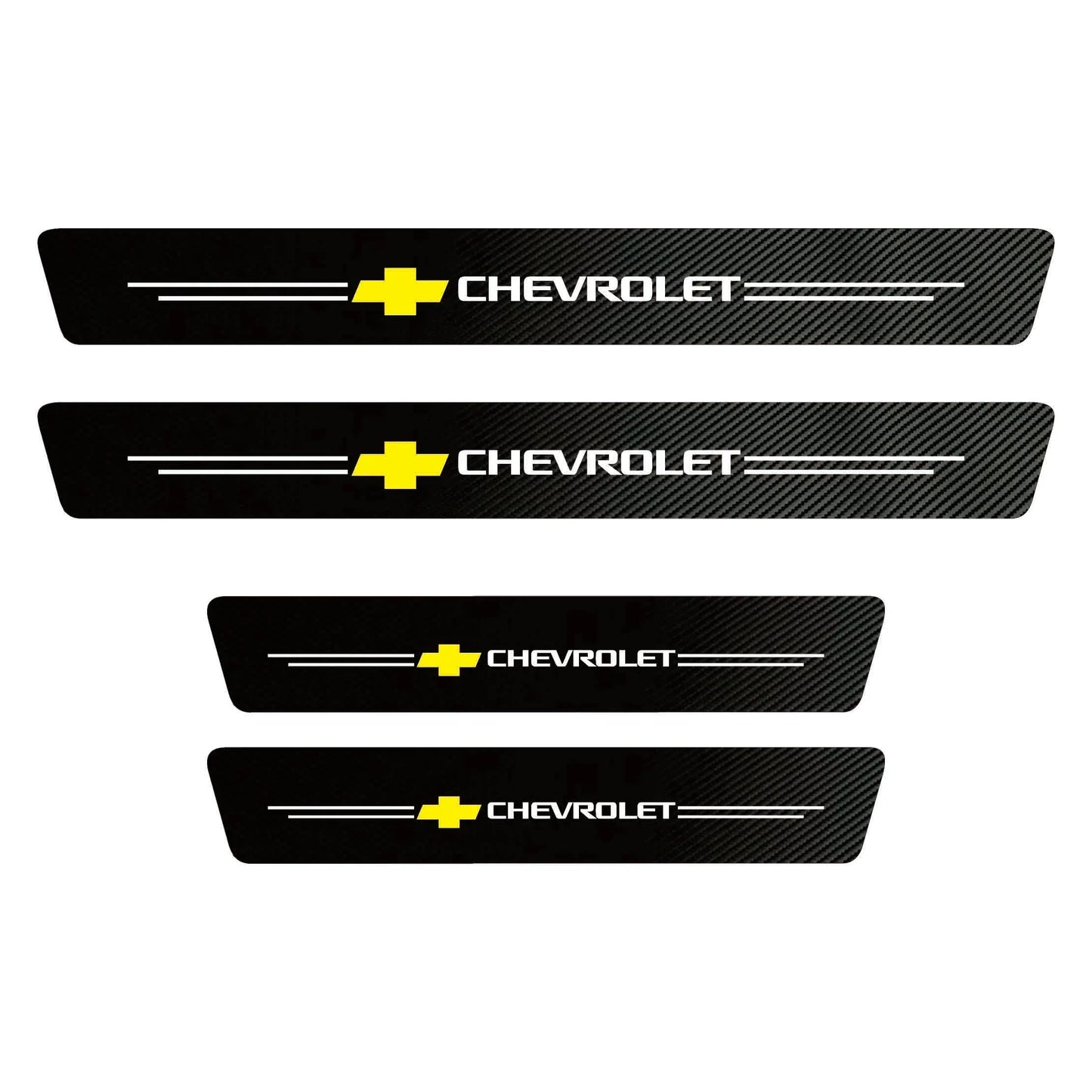 Carbon Fiber Door Sill Protector - Pack of 8