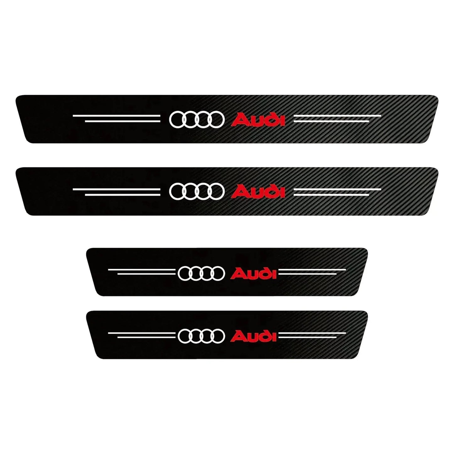Carbon Fiber Door Sill Protector - Pack of 8