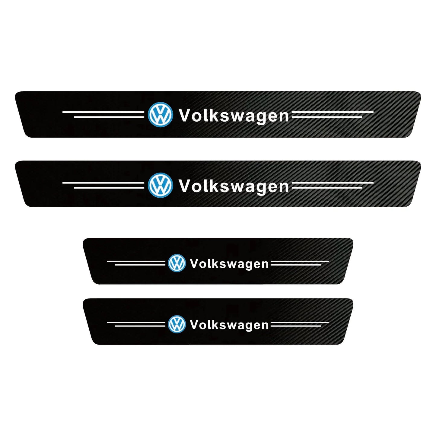 Carbon Fiber Door Sill Protector - Pack of 8
